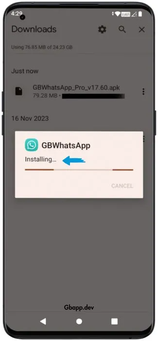 GB Whatsapp Download latest Version APK